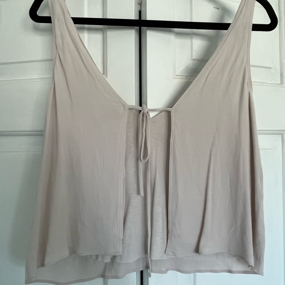 Wilfred split back tank top